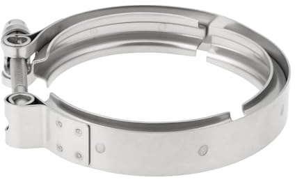 Briny River Abrazadera de Brida de Tubo de Escape de Acero Inoxidable de 86 Mm 2H0253725 Compatible con VW Amarok Crafter 2.0 TDI