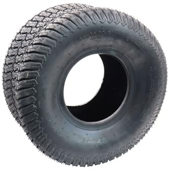 SECURA Reifen 20x10.00-8 kompatibel mit Husqvarna LTH1842 96041041200 (2017-08) Rasentraktor