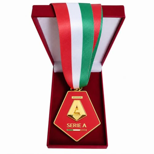 YYDSTES Replica Medaglia della Coppa Italia,Medaglie di Champion da Collezione,Souvenir della League di Calcio,Decorazione per Ufficio,Club e Casa,Regalo Perfetto per Tifosi di Calcio