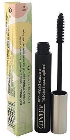 Clinique High Impact Mascara, Schwarz 01, 7ml (1er Pack).