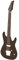 Samunshi® Wandtattoo E - Gitarre Wandtattoo Wohnzimmer Deko Music