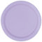 Unique Party - Platos de Papel - 17.1 cm - Lavanda - Paquete de 20 (31414)