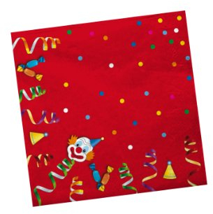 Servietten Fröhlicher Karneval 20er Pack