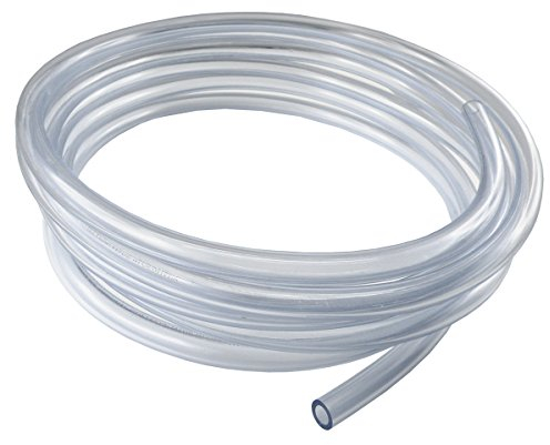 Fittingstore - 25 Meter - PVC-Schlauch ohne Gewebeeinlage - Lebensmittelqualität - Druckluftschlauch Wasserschlauch Aquariumschlauch Trinkwasserschlauch (Innen x Außen: 4 x 6 mm)