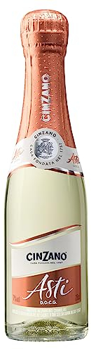Cinzano Asti – Fruchtig-frischer Schaumwein für den Genuss allein oder zu zweit, 7% Vol, 24 x 200ml