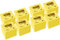 Post-It Haftnotizen Sparpack, 76x76mm, kanariengelb, 48 Blöcke zum Preis von 24