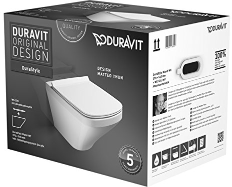 Duravit DuraStyle WC-Set wandhängend 540mm