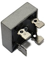 MB252 Einphasen Brückengleichrichter : 200V If: 25A Ifsm: 400A DC COMPONENTS