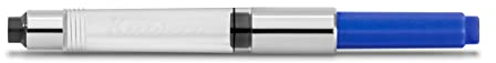 Kaweco Standard Converter Royal Blue Chrome for Fountain Pens from SUPRA, SPECIAL, STUDENT, DIA2, PERKEO series | Ink Converter Fountain Pen with 0,82 ml Filling Capacity