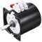sourcing map AC 220V Électrique Synchrone Moteur Métal Équipement Platine CW/CCW 110RPM 50-60HZ 14W 8mm Diamètre Arbre Central
