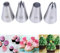 Piping Nozzles Tips Set 304 Stainless Steel Piping Tips Cake Pastry Tool Set