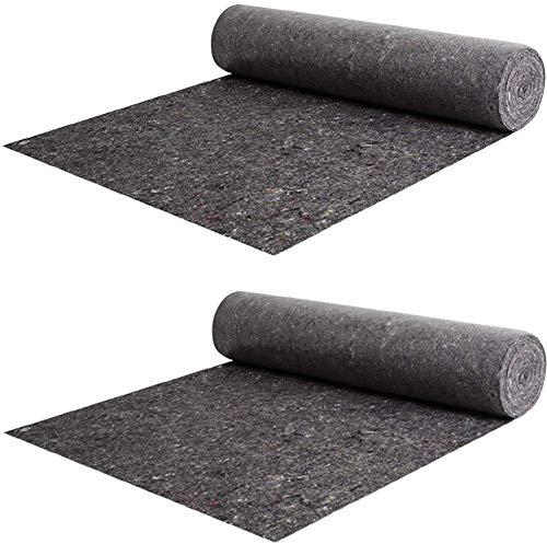 Alfa Maler Abdeckvlies 2 Stück 1 m x 50 m mit 240 g/m² Oberflächenschutz extra saugfähig und feuchtigkeitsundurchlässig, Malervlies, Schutzvlies, Maler und Heimwerker