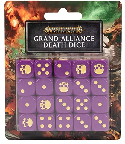 Games Workshop - Age of Sigmar: Grand Alliance Death Dice Set