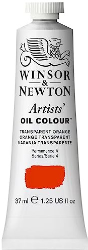 Winsor & Newton Artists' Oil Paint, 37ml Tube, Transparent Orange