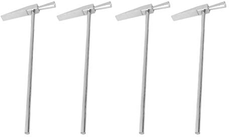 VILLCASE 4pcs Mini Watch Hammer Reparaturwerkzeug Metall Hard Hammer Uhrenarmband Entfernungshammer