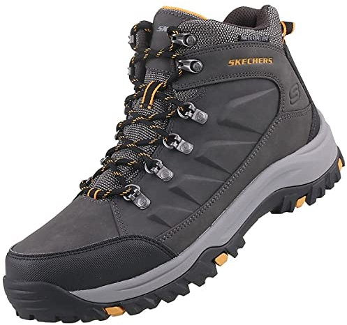 Skechers, Trekking Shoes Homme, Charcoal, 43 EU