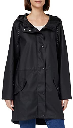 VERO MODA TALL VMMALOU Coated Jacket Noos Tall, Black, S/T aux Femmes