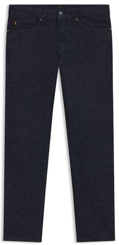 BOSS Herren H-Re.Maine Maine Regular-Fit Jeans aus bequemem blauem Stretch-Denim