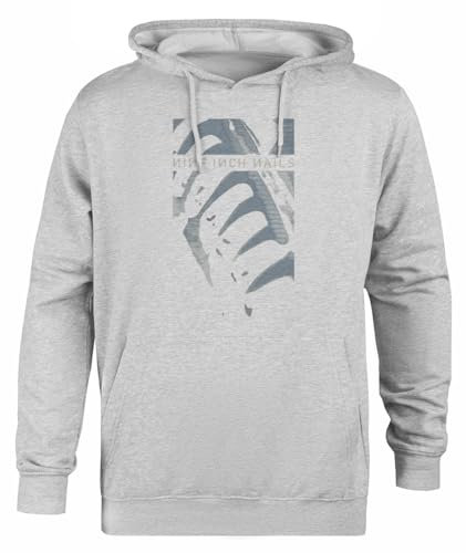 Suzetee Pretty Hate Machine Nails Blau Grauer Unisex-Hoodie-Pullover Mit Kapuze