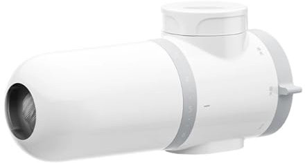 NQYZZFD Wasserfilter, 3 Modi Wasserhahn-Filtersystem, 8000 Gallonen Wasserhahn-Wasserfilter, Reduziert 99% Von Chlor, Schwermetallen Und Schlechtem Geschmack,White