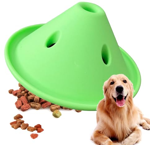 Comedero lento de silicona para mascotas, cuenco para perros para ingestión lenta - Divertido plato interactivo para perros de comida lenta,Cuenco de silicona para lamer dispensador de nou