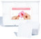 300 Pcs Lint Free Wipes for Nails, Nail Polish Remover Pads, Lint Free Art UV Gel Polish Absorbent Remover Wipes, Varnish Soft Absorbent Melt Blown Cloth Material for DIY Nail Cleaning-(White)