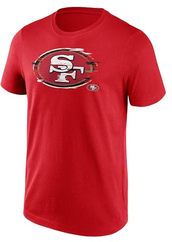 San Francisco 49ers NFL Worn Graphic T-Shirt rot (DE/NL/SE/PL, Alphanumerisch, M, Regular, Regular, Rot)