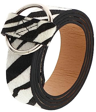 MOBUTOFU Runder Schnalle Imitation Leder Gürtel Damen Lässiger Gürtel Für Frauen Mit Runder Schnalle Leicht Zu Tragen Für Alltag Und Partys