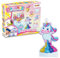 DIAMONDZ CRYSTAL PAINTING Starter Set Fantasy - Diamond Painting Kinder Aufkleber & Sonnenfänger Set, DIY Diamant Malerei Bastelset, Mosaikherstellung für Kinder
