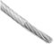 Fune Cavo Acciaio, 8mm Cavo Inossidabile Rivestito PVC, Cavo Metallico 304 in Acciaio Inox(100cm)