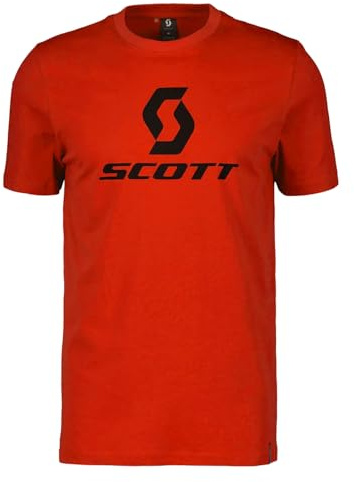 Scott Icon Freizeit T-Shirt Mars rot 2025: Größe: XXL (58)