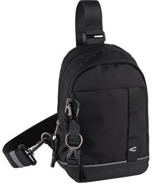 camel active Umhängetasche Connect Sling Backpack Black schwarz