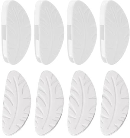 Misaakoeq Clips für Pflanzenkletterwand,8 Stück Blattform Pflanze Kletterwand Befestigung Clip Haken - Pack Plant Support Clips Tomatenclips, Blumen und Reben aufrecht wachsend, Werkzeug zum