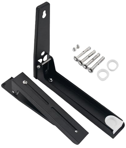 Generico Mikrowellen-Rack – Halterungen für Mikrowelle | Wandregal aus Edelstahl | ausziehbares für Zuhause Küche