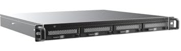TERRAMASTER U4-500 NAS Storage - 4Bay Core i3 1215U Ultra-short 1U Rackmount NAS, 8GB DDR5 RAM, Dual 10GbE Ports, Network Attached Storage Peak Performance for Business (Diskless)