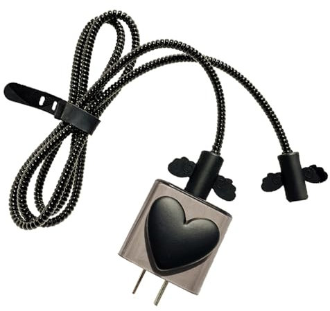 Schutz für Telefonkabel, Ladekabelschutz – Kabel zum Schutz von Datenkabeln, Aive Wings Charger Case Schutzhülle für tragbare Geräte
