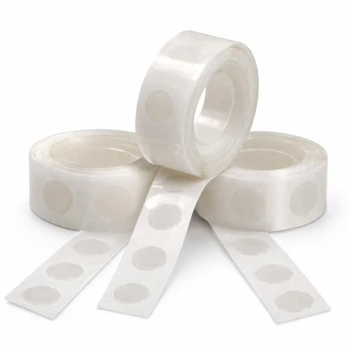 300 Pices Adhesive Glue Double sided Tape Extra Strong Removal dots Balloons gluedot for Balloons Birthday Party Wedding Christmas and DIY Scrapbook Art craft