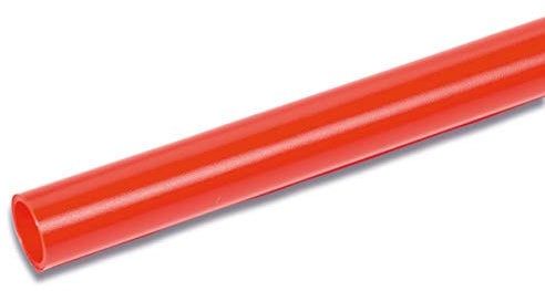 HERMA 7362 Pellicola protettiva incolore per libri, 2 m x 40 cm, non adesivo, opaco, rosso, 1 rotolo