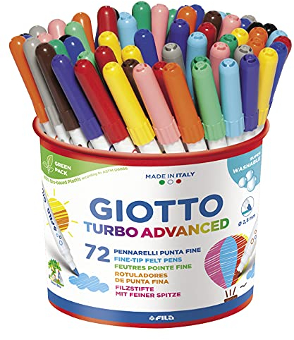 GIOTTO Turbo Advanced - Pot 72 feutres