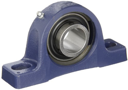 SKF Pillow Block Kugellager, 2 Schrauben, Wirbel Sicherung Halsband, non-expansion Typ, Kontakt Flinger Dichtungen, Gusseisen, metrisches, 30mm Shaft, 42.900mm Base To Center Height, 117.500mm Bolt Hole Spacing Width, 1