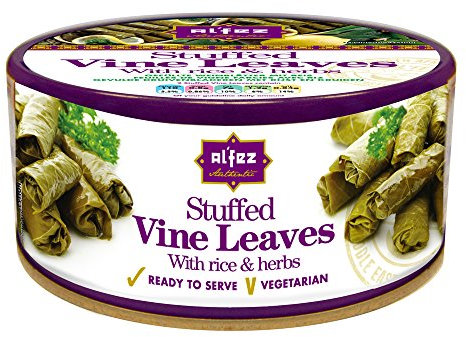 Al'Fez Feuilles De Vigne Farcies avec du Riz Et des Herbes 280G - Paquet de 6