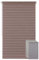 Der Jalousienladen EFIXS Minirollo - Modell: Natura - braun - OHNE Bohren - Stoffbreite: 70 cm - Höhe: 230 cm - seitlich verspannt - Sichtschutz - lichtdurchlässig
