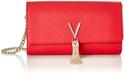 Valentino Divina SA Clutch Rosso