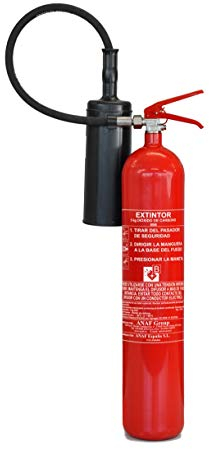 Extintor de 5 kg de CO2, CE, 2017