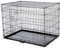 Confidence Pet Dog Folding 2 Door Crate Puppy Carrier Training Cage W/O Bed L