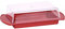 EDA Beurrier Rouge Rubis Couvercle Transparent