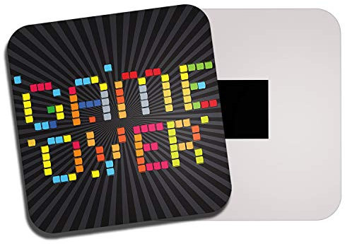 Retro Game Over Fridge Magnet - Gaming Gamer Son Brother Teen Boys #14129