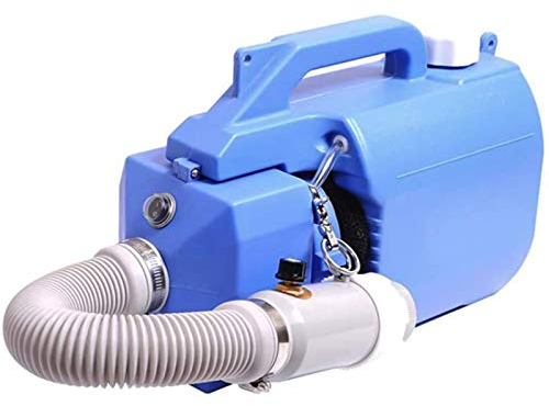 HGYJ Pulverizador Desinfectante Eléctrico,5L Portátil Eléctrico Inteligente ULV Rociador Correa de Hombro Rociador Atomizador en Aerosol Esterilizador Interior y Exterior,EU
