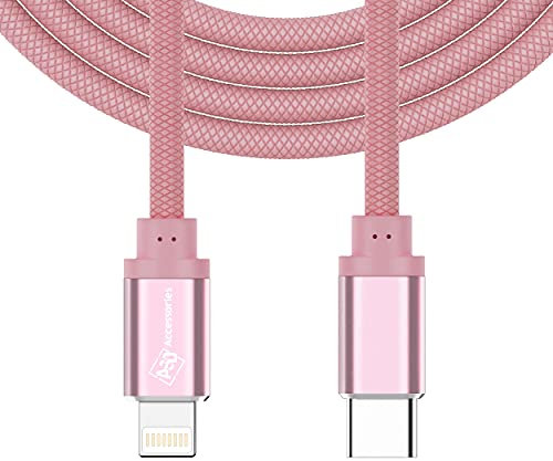 USB C to Lightning Cable [1.5M MFi Certified] Powerline II Premium Nylon Charging Cable for iPhone 14 Pro14 Pro Max 13 13 Pro 12 Pro Max 12 11 X XS XR 8 Plus, AirPods Pro, Supports Power Delivery