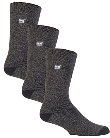 HEAT HOLDERS Lite - Herren 3er Pack Thermosocken für Winter | Socken mit Innenfleece